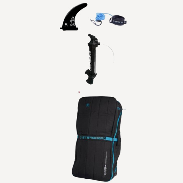SUP board доска IGO DELUXE SC, 10'8'', 3.4 м (синий/серый; 10'8''; 9.5 кг)